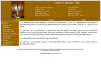 WILLIAM COLLIER III website screenshot