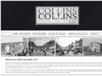 ROBERT COLLINS JR website screenshot