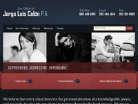 J COLON website screenshot