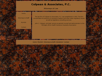 JOHN COLPEAN website screenshot