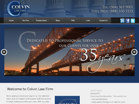 DAVID COLVIN website screenshot