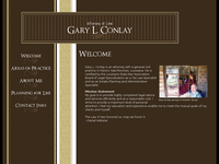 GARY CONLAY website screenshot