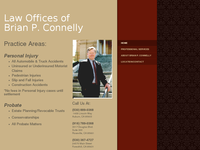 BRIAN CONNELLY website screenshot