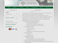 DANIEL CONNOLLY website screenshot