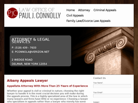 PAUL CONNOLLY website screenshot