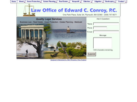 EDWARD CONROY website screenshot