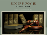 ROGER ROY JR website screenshot