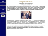 GARY COOPER website screenshot