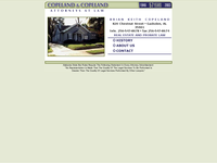 BRIAN KEITH COPELAND website screenshot