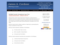 JAMES CORDONE website screenshot