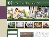 JAYNE CORLEY website screenshot