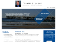 CORNELIUS BAHAN website screenshot