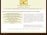 ANDREW COTRUPI website screenshot