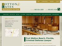 BYRON COTTON website screenshot
