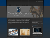 CARL COTTONE website screenshot