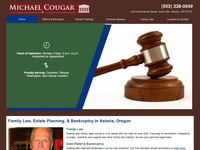 MICHAEL COUGAR website screenshot