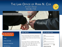RYAN COX website screenshot