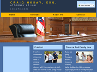 CRAIG HOSAY website screenshot