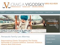 CRAIG VIGODSKY website screenshot