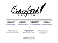 MICHAEL CRAWFORD website screenshot