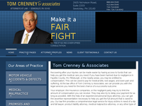 TOM CRENNEY website screenshot