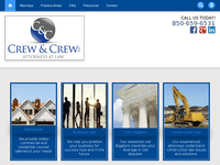MICHAEL CREW website screenshot