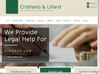 EUGENE CRISTIANO website screenshot