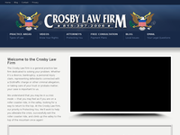 MICHAEL CROSBY website screenshot