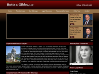 G BRAD CROWELL website screenshot