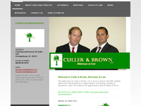 ANDREW BROWN website screenshot