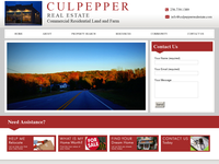 TIM CULPEPPER website screenshot