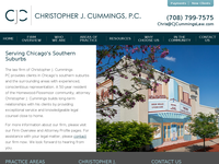 CHRISTOPHER CUMMINGS website screenshot