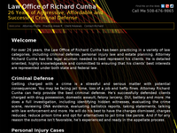 RICHARD CUNHA website screenshot