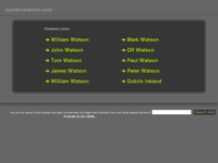 WILLIAM WATSON website screenshot