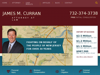 JAMES CURRAN website screenshot