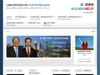 CURTIS WALKER website screenshot