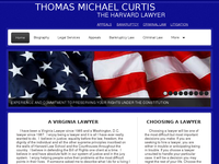 MICHAEL CURTIS website screenshot