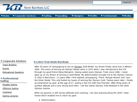MAURICE CUSICK website screenshot