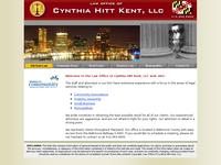 CYNTHIA HITT website screenshot