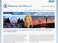 CYNTHIA HENNESSEY website screenshot