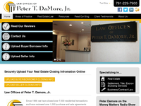 PETER DA MORE JR website screenshot