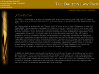 ALISA DALTON website screenshot