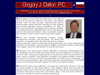 GREGORY DALTON website screenshot