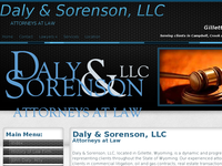 TAD DALY website screenshot
