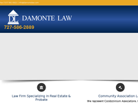 JONATHAN DAMONTE website screenshot