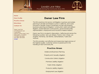 ADAM DANER website screenshot