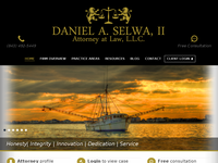 DANIEL SELWA II website screenshot