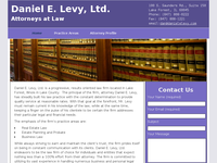DANIEL LEVY website screenshot
