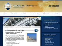 DANIEL CRAVEN website screenshot