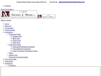 DANIEL WEISS website screenshot